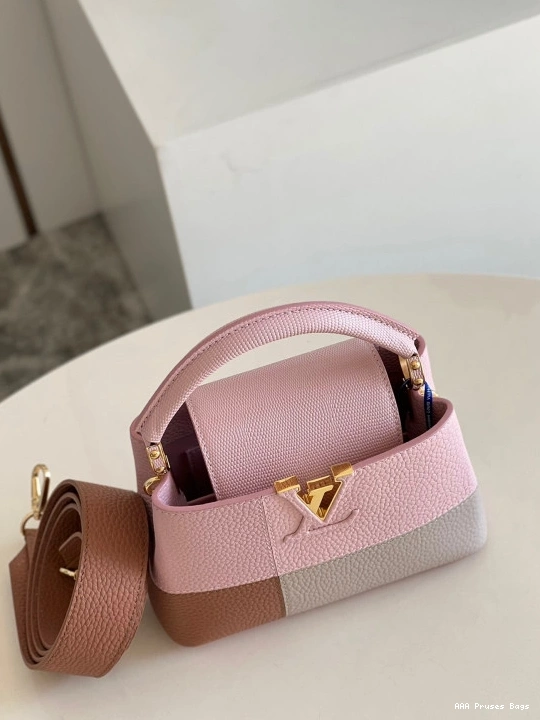 AAA Pruses Bags MINI LOUIS CAPUCINES VUITTON 0724